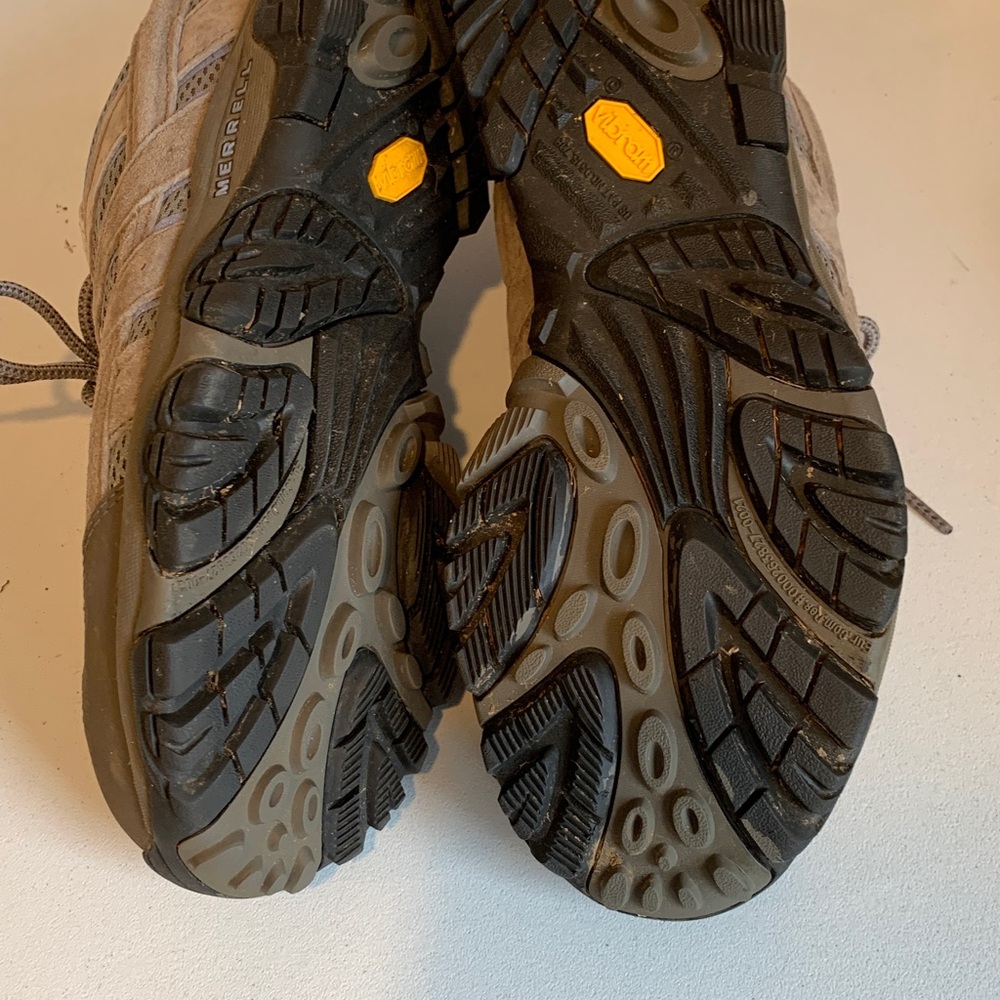 Merrell Moab 2 Ventilator Women’s Size 11 Gray and Blue Athletic Hiking Shoes - Picture 9 of 11